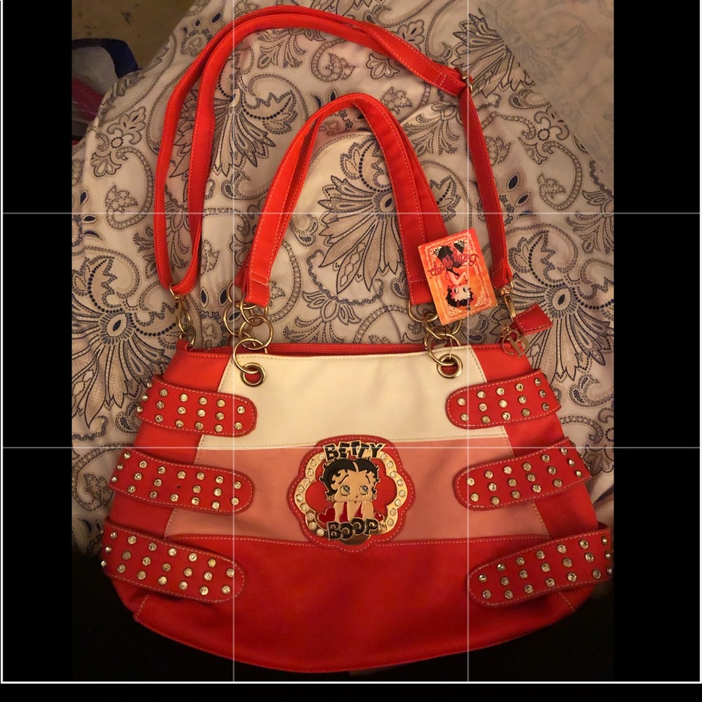 Red Betty boop purse